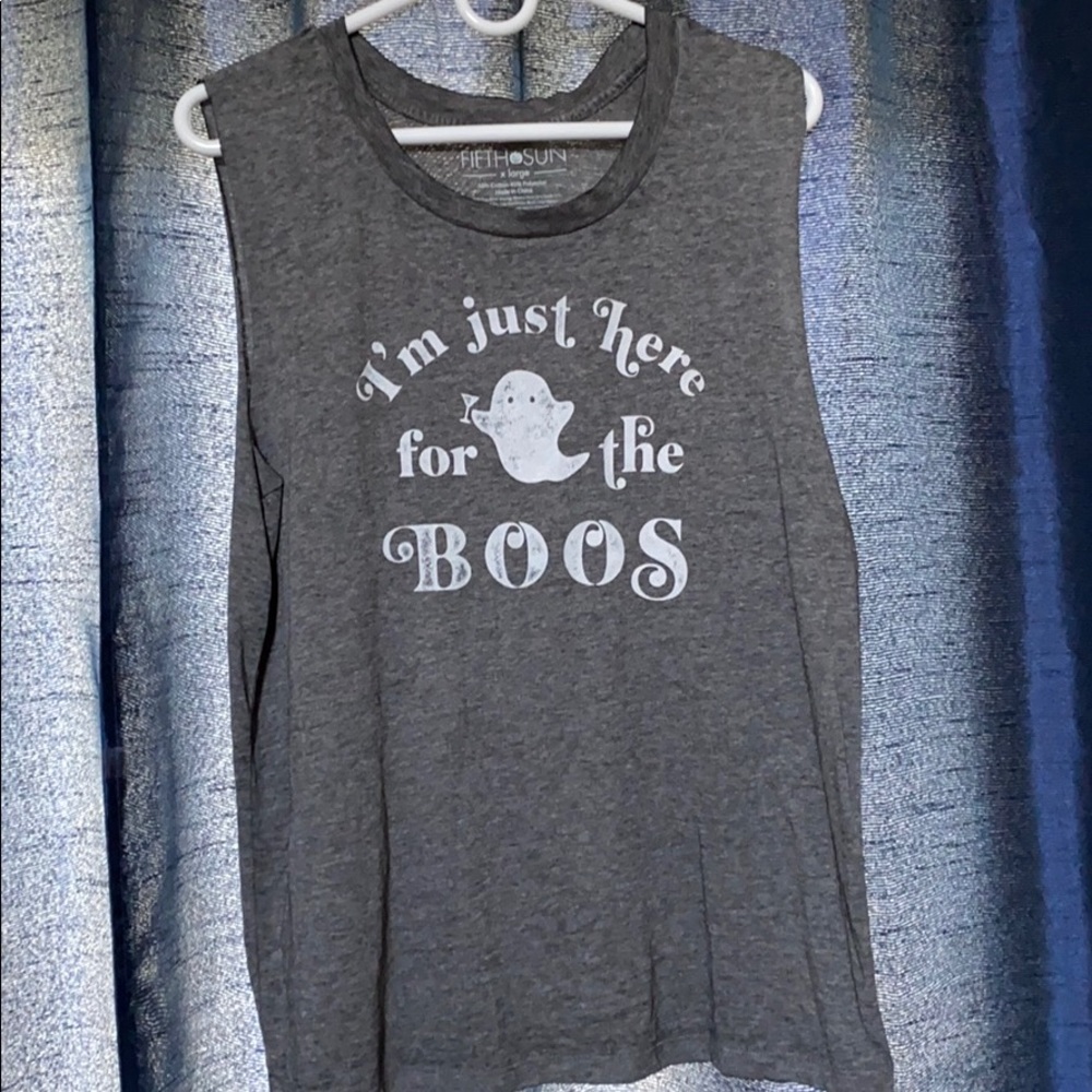 Here for the boo’s tank top